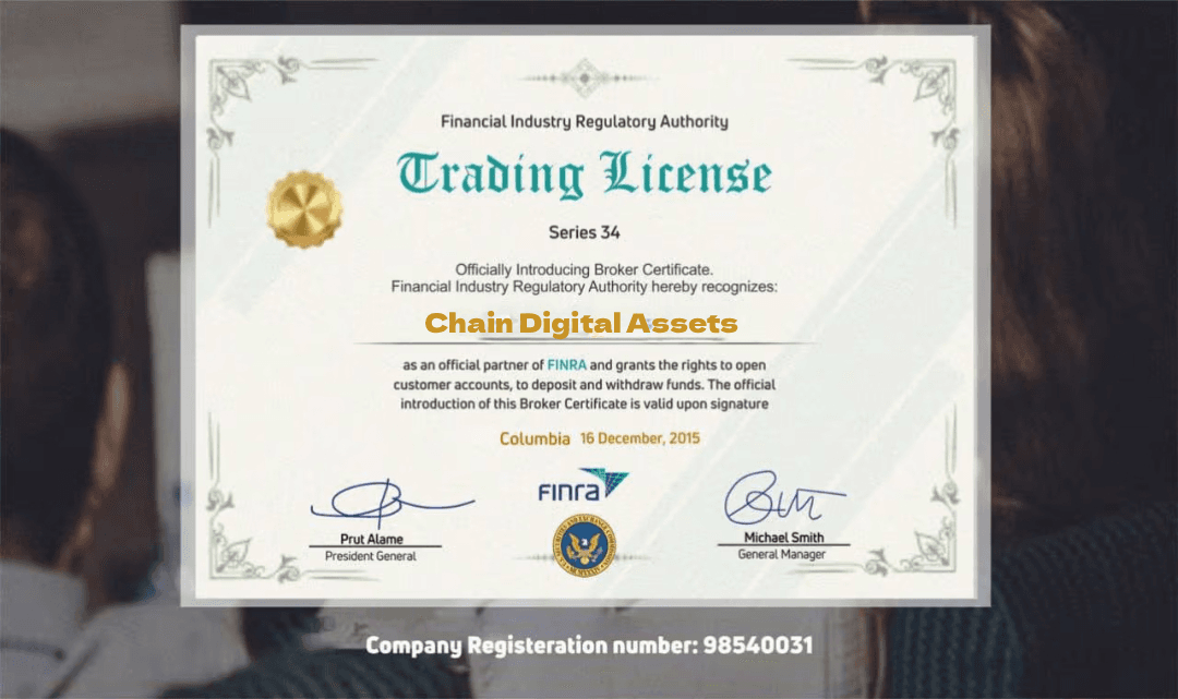 Chain Digital Assets Certificate